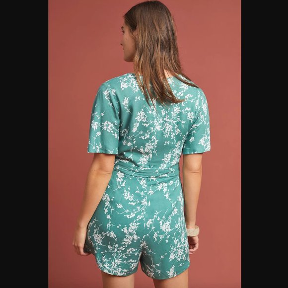 Anthropologie Greylin Clarissa Floral Romper - Picture 3 of 9